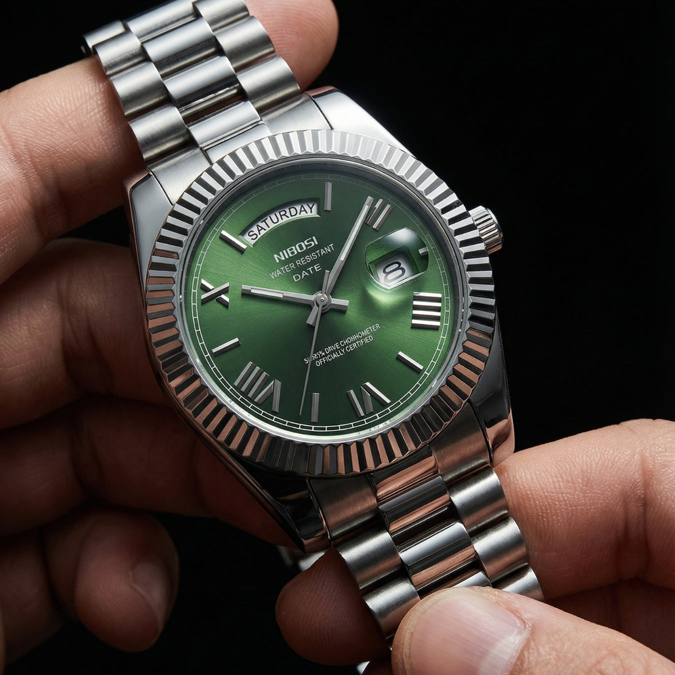 Armand Nibosi® Royale Silver - 40MM