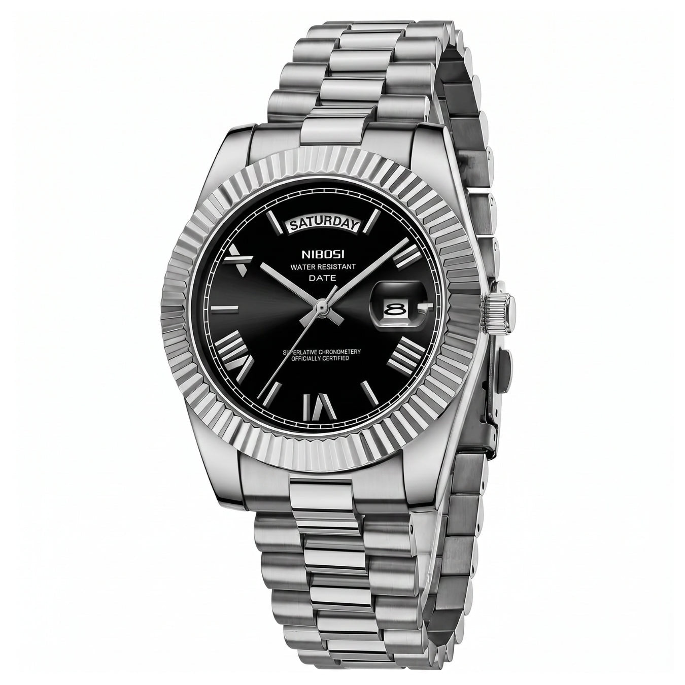 Armand Nibosi® Royale Silver - 40MM