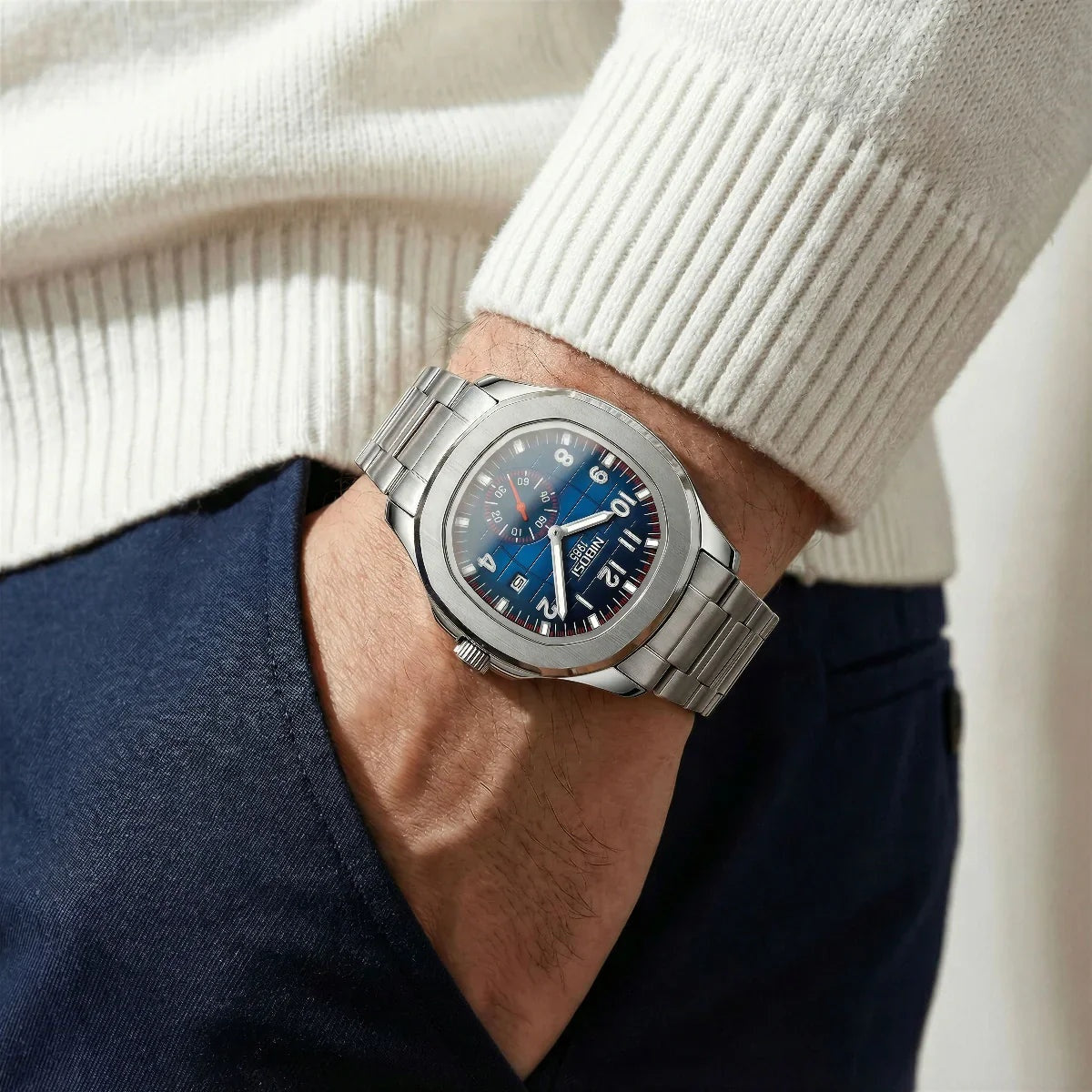 Armand Nibosi® President Silver Black
