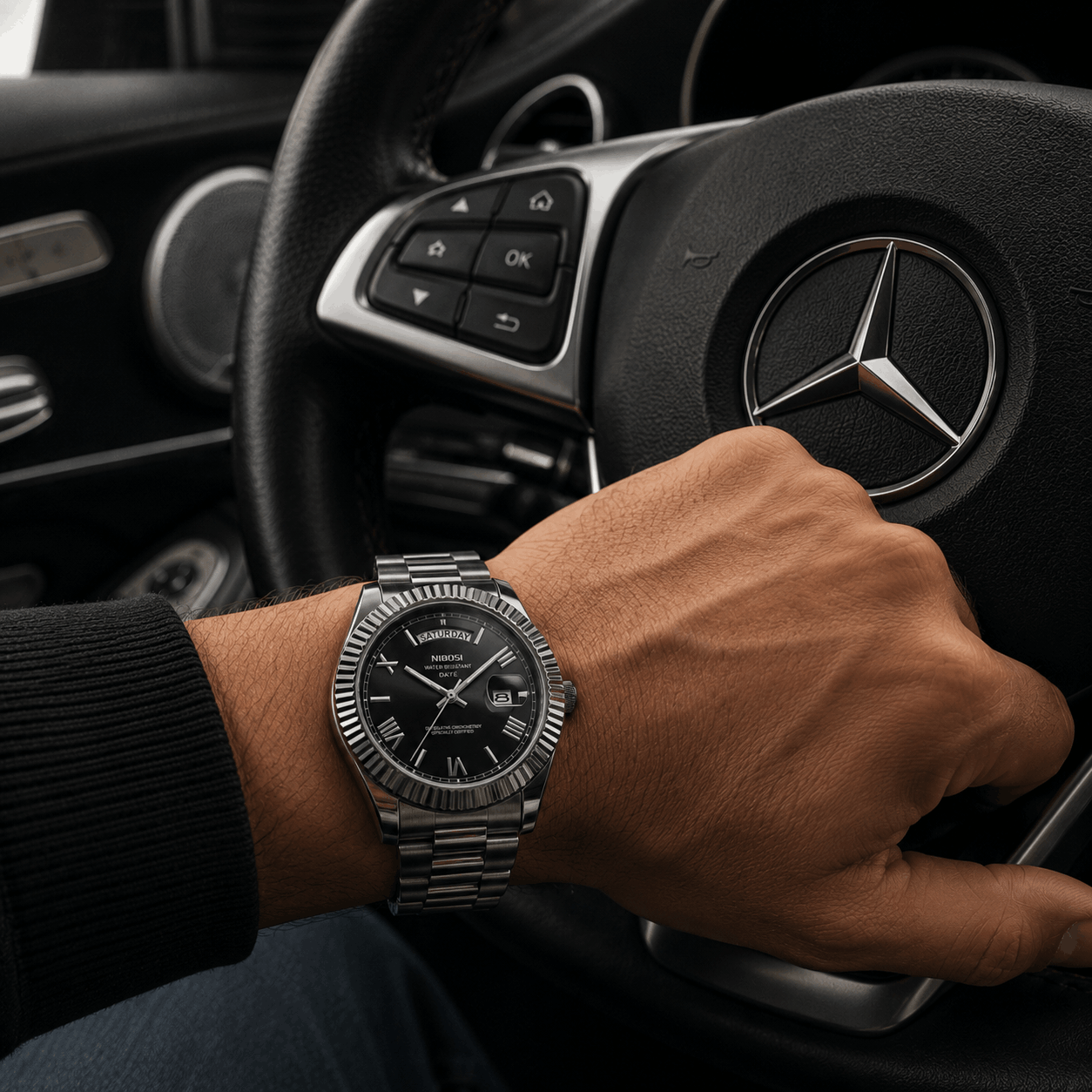 Armand Nibosi® Royale Silver - 40MM
